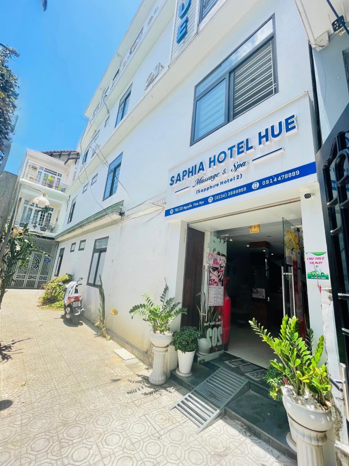 Sapphire Hotel Hue Eksteriør bilde