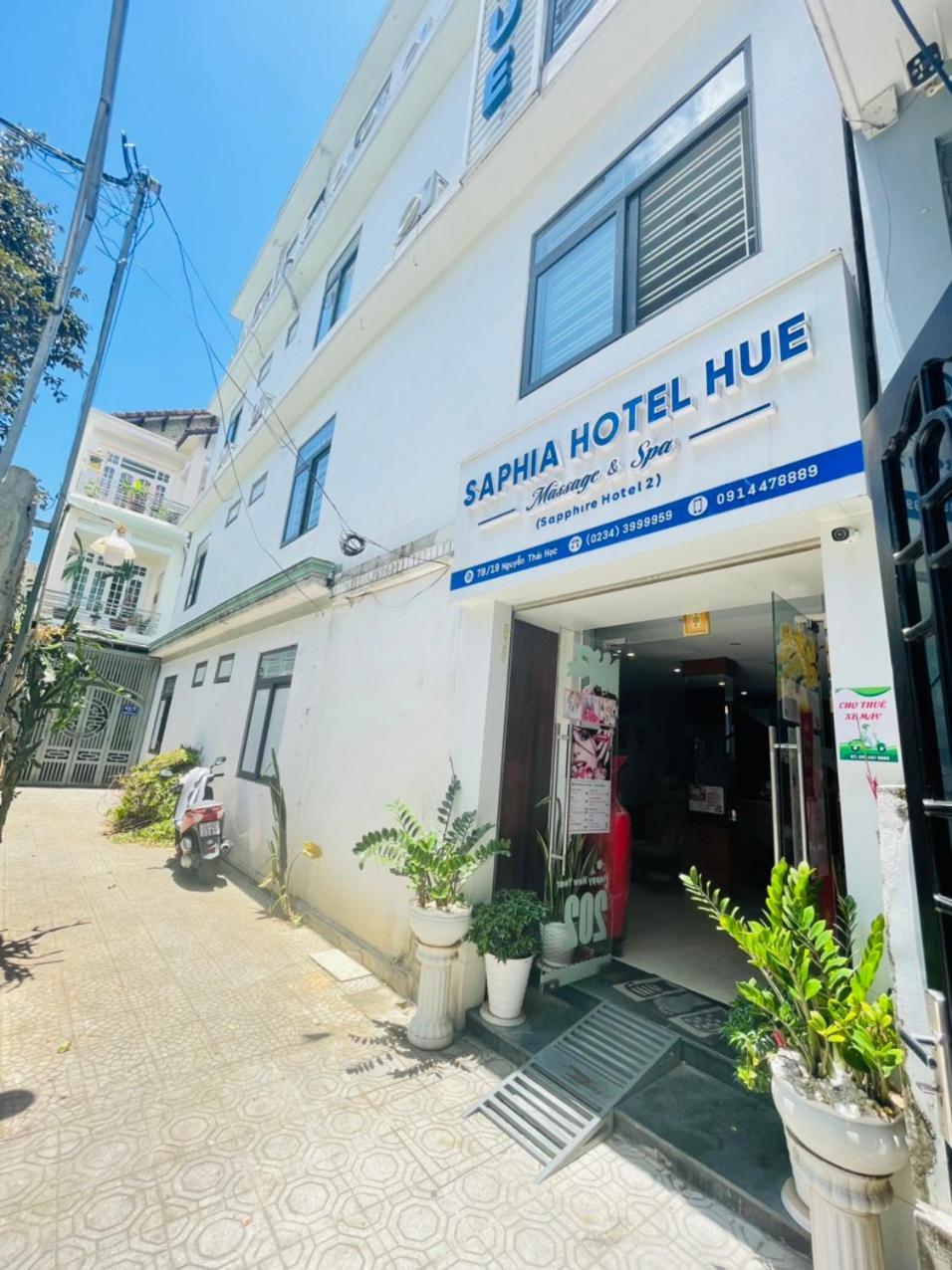 Sapphire Hotel Hue Eksteriør bilde
